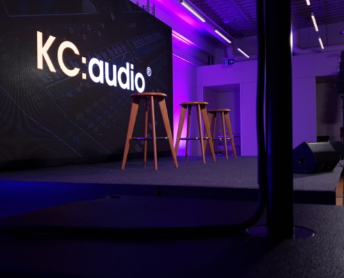 KC:audio - Corporate Event mit LED VideoWand, Kameras & Tontechnik